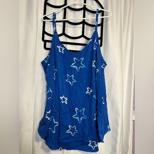 Torrid Blue Star Swing Cami